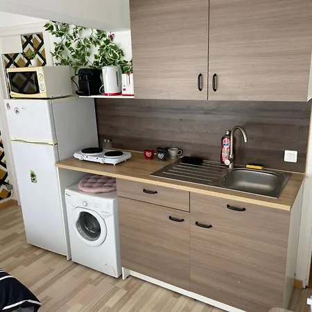 Apartamento 23m2 5mn Gare 3 Couchages *